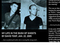My Life in the Bush of Ghosts, LP Design